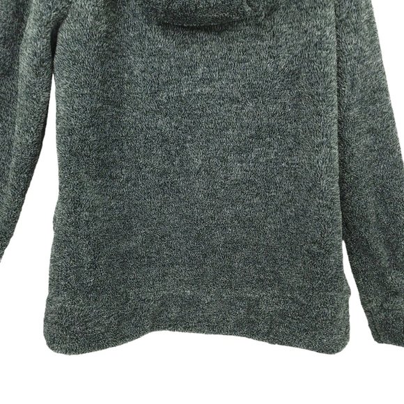White Mark Sherpa Full Zip Hoodie Sweater Jacket Size M Fleece Pockets Gray NEW - Picture 14 of 16